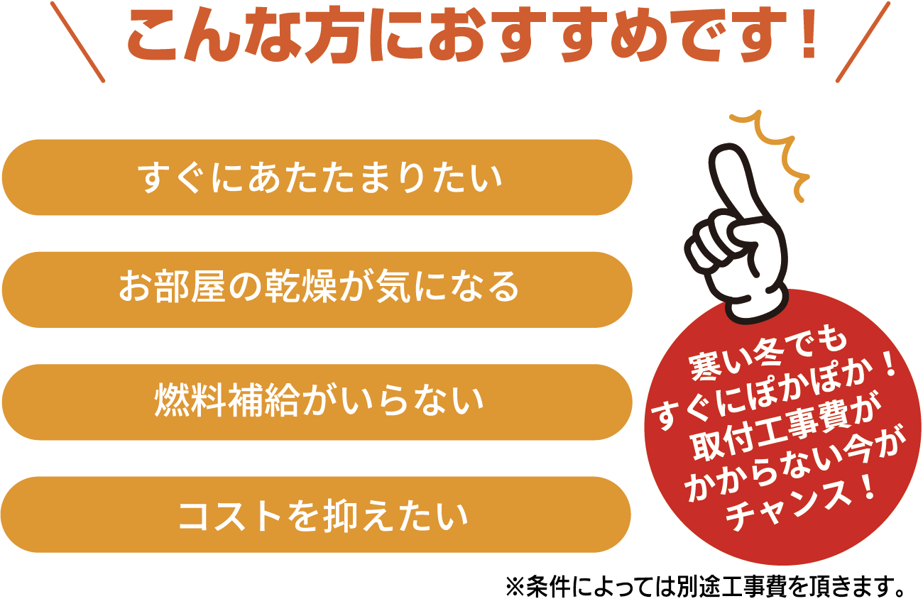 こんな方におすすめです！
