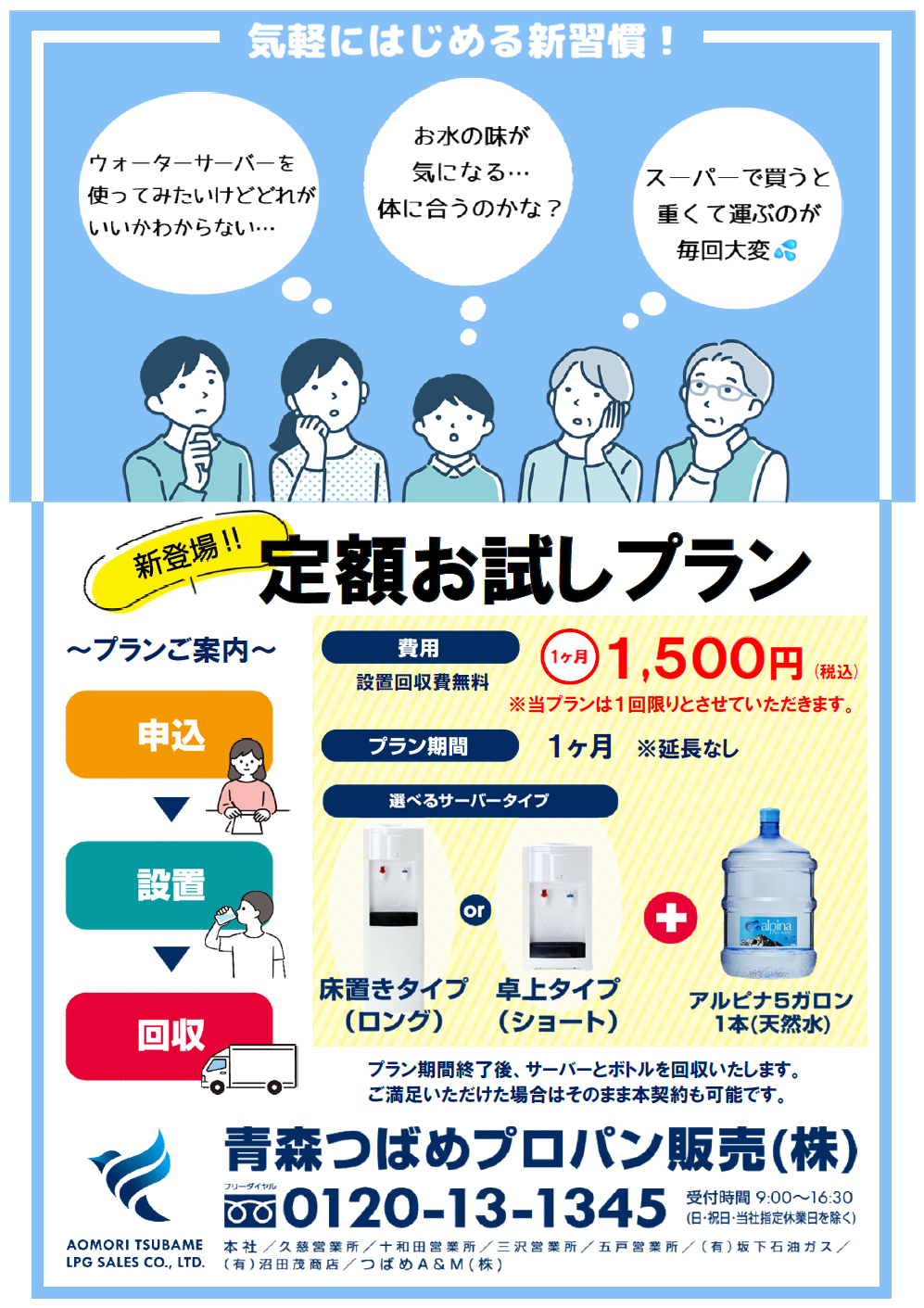 定額お試しプラン